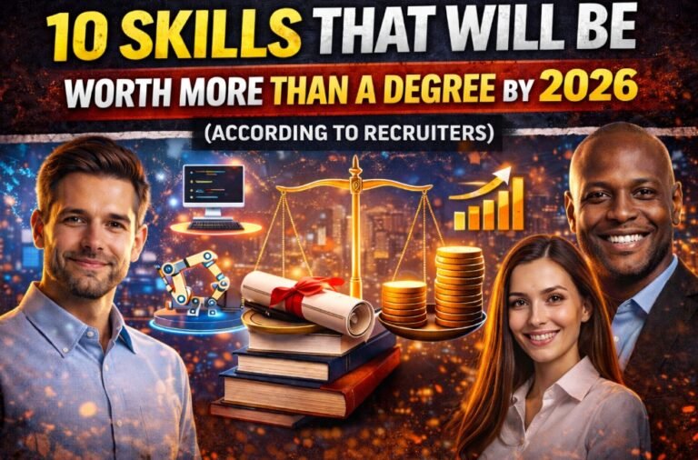 10 Skills That Will Be Worth More Than a Degree by 2026 (According to Recruiters)