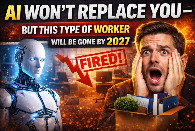 AI Won’t Replace You – But This Type of Worker Will Be Gone by 2027