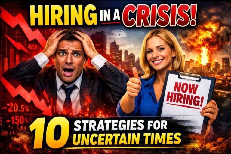 Hiring in a Crisis: 10 Strategies for Uncertain Times